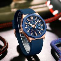 Reloj de Pulsera de Cuarzo CURREN 8437 Diseño Único Casual para Hombres Marca Leten - details 11