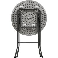 Mesa Plegable Portátil Multifuncional, 84x84x74cm, Cuadrada, Blanco - details 10