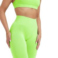 Leggings sin costuras para mujer, pantalones de yoga suaves de cintura alta, ropa deportiva Fiess, recién llegados - details 28