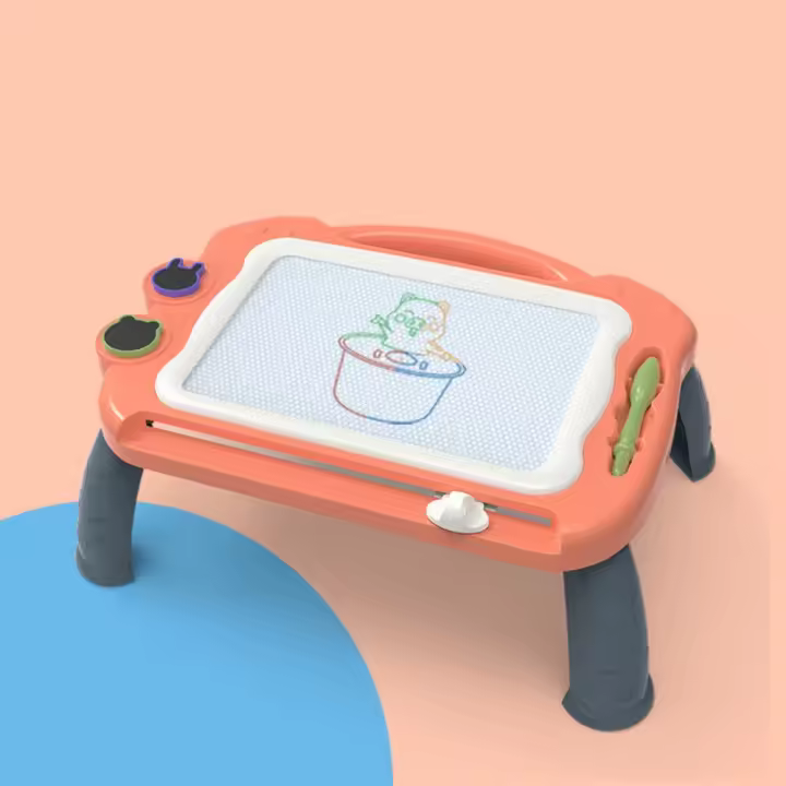 Mini tablero de dibujo magnético colorido, mesa de escritura, tablero para garabatear, almohadilla de juguete, pintura, tablero de Graffiti magnético borrable, regalos - 1