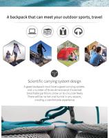 Aione-Mochila de senderismo para hombre, montañismo, camping, viaje, bolsa de deporte para motociclismo, 30 litros - details 1