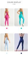 ZHUMU GYM Conjunto de Yoga Traje Deportivo para Mujer Conjunto de Fitness con Sujetador Deportivo y Leggings - details 5