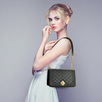 Bolso Bandolera antirobo para Mujer, bolsa de Hombro, Bolso de Mano Multifuncional, Bolsos de Hombro Cruzado de Cuero PU - details 0