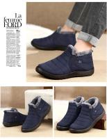 Botas de Nieve para Hombres Zapatos de Trabajo Impermeables con Forro de Piel - details 12