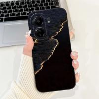 Funda de teléfono para Xiaomi Redmi 13C 4G 5G, cubierta trasera de silicona mate suave para Redmi 13 4G 13R 5G, estilo gótico, moda femenina - details 10