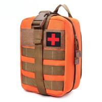 Botiquín de primeros auxilios táctico portátil, bolsa médica EDC para senderismo, viajes, estuche de tratamiento de emergencia para el hogar, suministros de supervivencia al aire libre - details 10