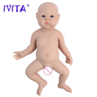 Muñeca de Silicona IVITA 100% Cuerpo Completo 47cm, 3298g Juguete Suave para Niños - details 5