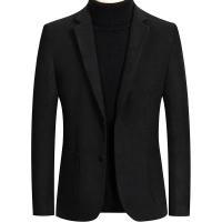 Nueva primavera, Blazers de Cachemira para hombre, trajes, chaquetas, traje de lana informal de negocios, abrigos de calidad para hombre, Blazers entallados, chaquetas, abrigos 4XL - details 2