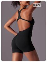 s Pantalones cortos de mujer, deportes sin mangas para mujer, yoga de verano, trajes de gimnasio y fiesta - details 6