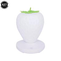 Lámpara LED de fresa para dormitorio, luz nocturna de silicona con Sensor táctil, recargable por USB, regulable, idílica, para decoración de casa - details 5