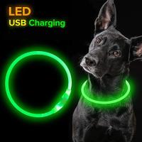 Collar con luz Led para perro, Correa luminosa de carga USB, desmontable, brillante, para gato grande, Labrador pequeño, productos para mascotas - details 7