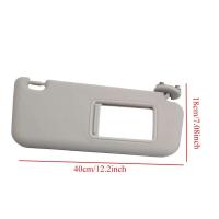 Parasol delantero para coche, protector solar izquierdo y derecho con espejo de maquillaje, adecuado para Toyota RAV4 2006 2007 2008 2009 2010 2011 2012 - details 10