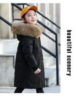Chaqueta de Moda de Invierno para Niñas Cálida y con Capucha Parka de Algodón para Niñas de 8 a 12 Años - details 29