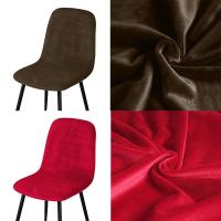 Cubierta de Silla de Terciopelo de Corto Cubiertas Elásticas para Sillas de Comedor, Bar, Oficina - details 6