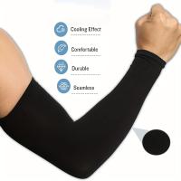 6 unidades de mangas de enfriamiento - Transpirables, Elásticas, Rápido-secado para Deportes y Uso Diario, Tela de Hielo, Ajuste Elástico, Perfectas para Actividades de Verano como Ciclismo y Actividades al Aire Libre, Mangas de Ciclismo | tela - details 1
