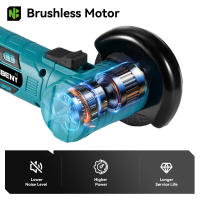 Amoladora Angular Inalámbrica Newbeny Herramienta Eléctrica de Carpintería para Batería Recargable - details 7