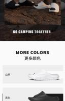 Zapatillas huecas de baño para hombre, nuevas sandalias de baño antideslizantes con interior, zapatillas frescas de suela gruesa para uso exterior - details 10