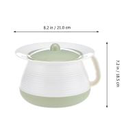 Orinal de plástico para urinario, botella de viaje para orina, inodoro, ollas portátiles de emergencia, tapa de cubo de cama, orinal de Spittoon - details 5