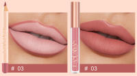 Pintalabios, Combinación De Delineador De Labios Mate Y Brillo De Labios De 12 Colores, Antiadherente, Que No Se Decolora - details 6