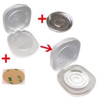 Cajas de polvo para mujer, estuche para sombra de ojos DIY, paleta de maquillaje esmerilada transparente, resaltador pequeño vacío, estuche para colorete - details 2