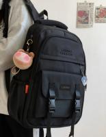 Mochila Escolar De Color Suave Para Niña, Estilo Universitario, Versión Coreana, Con Letras Simples, Para Estudiantes De Primaria Y Secundaria - details 7