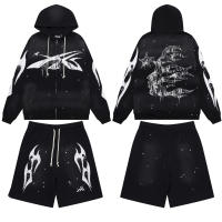 Pantalones cortos deportivos de secado rápido con logo de la tendencia de moda superior de 2025, pantalones casuales de playa de cinco piezas para parejas de verano - details 10