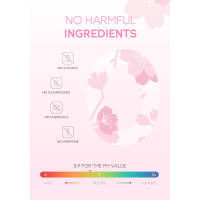 Sakura Gentle Soap Cleanser Control profundo del aceite Reducción de poros Pimienta negra Hidratación de la piel facial - details 7
