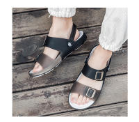 Sandalias de verano para hombre, de talla grande, con agujeros, punta abierta, suela gruesa, para exteriores y playa - details 2