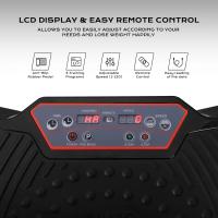Placa de Vibración para Entrenamiento Corporal Completo Motor Silencioso 10 Programas Pre-Ajustados 120 Niveles de Vibración Antideslizante Banda de Entrenamiento Control Remoto - details 16