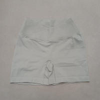 Hamidou pantalones cortos deportivos para mujer, Shorts de Yoga con cintura cruzada, gimnasio, entrenamiento, correr, cintura alta, realce de cadera, sin costuras, Fitness - details 3
