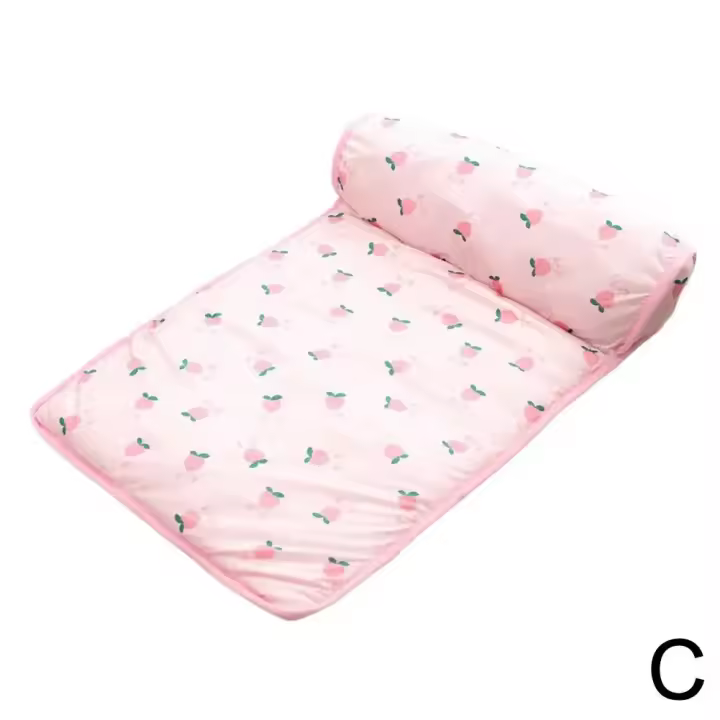 Alfombra de Cama para Perros fresca de Verano Almohada de Seda Mediana para Mascotas - 1
