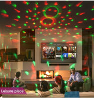 Proyector de bola de discoteca inalámbrico, LED, 7 modos de iluminación, reproductor de tarjeta TF, Altavoz Bluetooth para DJ, boda, fiesta, Bar, KTV - details 11