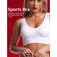 Sujetador deportivo con almohadillas incorporadas, transpirable, alta elasticidad, sin aros, perfecto para yoga, fitness, correr - details 26