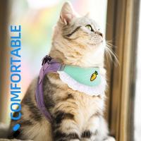 Conjunto de arnés y correa para mascotas a prueba de Escape, diseño de babero, chaleco con cuello para perros transpirable, correa y arnés para mascotas cómoda y ajustable - details 7