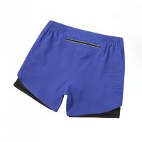 Pantalones cortos para correr para mujer, 2 en 1, 3 pulgadas, para gimnasio, paquete de 3 - details 6