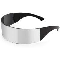 Visera futurista de los años 80, Gafas de Sol cibernéticas helbres para mujeres, estilo futurista punk, Cosplay b2740 - details 5