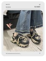 Zapatos Mujer, Zapatos Deportivos de Suela Gruesa, Estilo, para, Nueva Moda, Versátiles - details 1