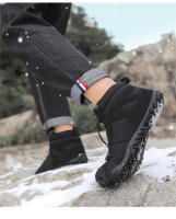 Ots de nieve para hombres y mujeres, zapatos de algodón impermeables de terciopelo, montañismo, otoño e invierno, 2024 - details 1