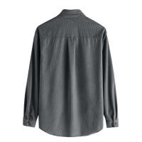 Camisa de pana gruesa para hombre, abrigo informal holgado con solapa de botones, nuevo para otoño e invierno 2024 - details 26