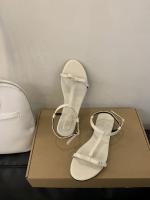 Nuevo estilo de hadas palabra romana con sandalias zapatos de mujer sandalias planas ropa de verano zapatos de playa con punta abierta - details 6