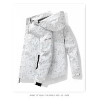 Caumanl-chaqueta deportiva impermeable para hombre, abrigos con capucha, ropa de montañismo, a la moda, talla europea, primavera y otoño, 2024 - details 13