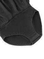 Vestido de Ballet elegante, falda de manga corta a la moda, clásico, negro - details 6