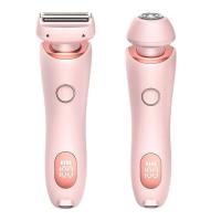 Maquinillas de afeitar eléctricas para mujer, recortador de Bikini 2 en 1, afeitadoras faciales, depilación para axilas, piernas, cuerpo de mujer, resistente al agua IPX7 - details 6