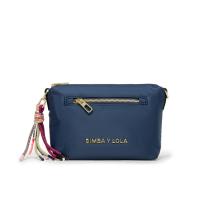Bolso Con Cordón Para Mujer, Bandolera sencilla, Cremallera Dorada De Nailon - details 9