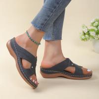 Sandalias de Verano para Mujer Zapatillas de Pie Non-Slip Zapatos de Cuña Talla Grande - details 2