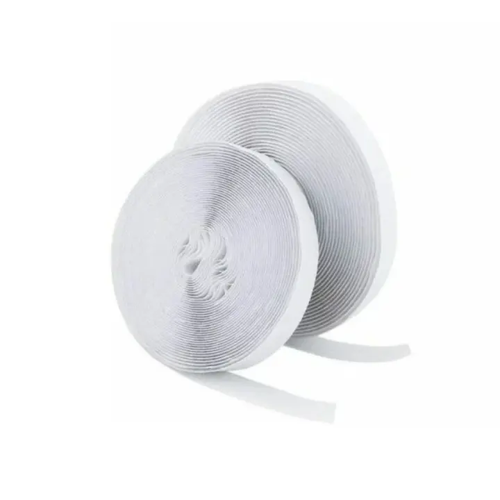 Cinta Adhesiva de Velcro Extra Fuerte de 25M Doble Cara con Cierre de Velcro Ancho de 20mm - 1