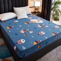 Funda de colchón gruesa impermeable, alfombrilla de látex acolchada, fundas de cama, Protector de sábana ajustable agradable para la piel, colcha 150/160/180x200 - details 18