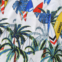 Camisa de manga corta para hombre, Camisa ajustada con estampado de flores fragmentadas, serie CS, primavera y verano, 2024 - details 74