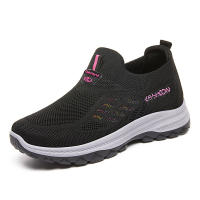 2025 nuevos zapatos de mujer transpirables de un pedal de suela suave zapatos de madre de mediana edad y ancianos - details 1
