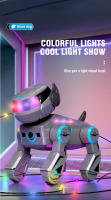 Perro Robot con Control remoto, mascotas robóticas interactivas inteligentes programables con Bluetooth, música, perros bailando, juguetes para niños, regalos - details 7